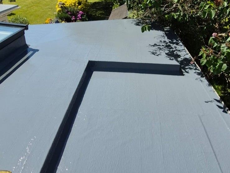Garden Room Sika Flat Roof
